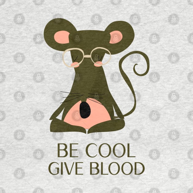 be cool give blood by AA